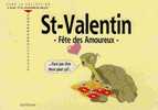 CPSM, DANS LA COLLECTION LES "CLASSIQUES" 17 - GOLFITO - ST VALENTIN FETE DES AMOUREUX ...FAUT PAS ETRE 2 POUR DIRE CA? - Saint-Valentin