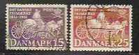 DENMARK  - Centenaire Du Timbre - Yvert # 341/2 - VF USED - Used Stamps