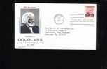 FDC Frederick Douglass - Editor - Diplomat - Public Servant - Fluegel Cover 1967 - 1961-1970