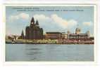 Liverpool Landing Stage,Showing Royal Liver Bldg:Cunard Bldg & Dock Board Offices 1961 - Liverpool