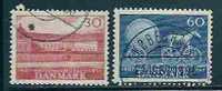 DENMARK  - MUSÉE NATIONAL - Yvert # 375/6 - VF USED - Used Stamps