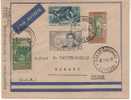 LETTRE  SENEGAL  TIMBRES  MIXTE AUTRES COLONIES - Andere & Zonder Classificatie