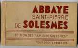 Carnet De 15 Cpa ABBAYE Saint Pierre De SOLESMES - Solesmes