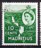 Maurice ; Mauritius 245 (1953) " Elisabeth II "  ; Cote 1989 :    Fr. - Mauritius (1968-...)