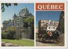 Quebec - Le Chateau Frontenac Vu Du Parc Montmorency Et Le Musee Du Fort - Québec - Les Rivières