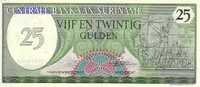 SURINAM  25 Gulden Daté Du 01-11-1985  Pick 127b  ***** BILLET  NEUF ***** - Suriname