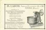 Reklame Advertentie Uit Vakblad Van 1923 - Tours - Ph. LAFON - Lierre - Lier - M.D. GOOSSENS - Installations De Meune - Publicités