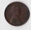 One Cent - Lincoln - 1916 - 1909-1958: Lincoln, Wheat Ears Reverse