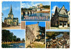 {50549} 41 Loir Et Cher Montrichard , Multivues ; Pont Sur Le Cher église Sainte Croix Plage ; Edit. Valoire - Montrichard