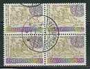 DENMARK  - POSTE DANOISE - Block Of 4  - Yvert # 586 - VF USED - Used Stamps