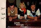 CPSM. LEON.CAROLE. JEAN PIERRE . RADIO MONTE CARLO. BON ETAT - Radio