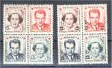 MONACO ALL 4 BLOCKS OF 4 RED CROSS 1949-51 NH/LH - Andere & Zonder Classificatie