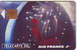 AIR FRANCE LE CLUB 50U GEM 10.91 ETAT COURANT - 1991