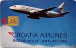 CROATIA - 1993/TK13 - CROATIA AIRLINES - Airplane - Croatie