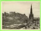 EDINBURGH, SCOTLAND - PRINCES STREET, SHOWING SCOTT MONUMENT AND CASTLE - ANIMATED - - Midlothian/ Edinburgh