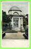 DUMFRIES, SCOTLAND - BURNS MAUSOLEUM - RELIABLE SERIES - CARD TRAVEL IN 1904 - 3/4 BACK - - Dumfriesshire