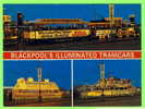 BLACKPOOL, UK  - ILLUMINATED TRAMCARS -  ANIMATED - BAMFORTH & CO LTD - - Blackpool