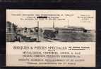 84 BOLLENE Usines Valuy, Briques & Pièces Spéciales, Carte Publicitaire, Ed ?, N°1, 192? - Bollene