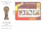 Malta - Block 7 - FDC (#005) ## - 1982 – Spain