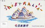 Telecarte AUSTRALIE Reliée (82) OPERA SYDNEY * Telefonkarte AUSTRALIA Verbunden - Phonecard AUSTRALIA Related - Japan - Australien