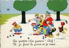 ILLUSTRATEUR DUBOUT - N° 33 A - PARTIE De BOULE - PETANQUE - Dubout