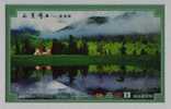 Lake,arctic Ocean Drainage,CN07 Kanasi Integrated Nature Landscape Protect Region Admission Ticket Pre-stamped Card - Other & Unclassified