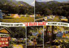 Carte Postale 38. Allemont-en-Oisans "Le Grand Calme"  Caravaning Trés Beau Plan - Allemont