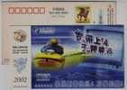 Jet Ski Sport,China 2003 Guixi Telecom Speedy Internet Advertising Pre-stamped Card - Jet Ski