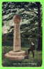 BRAMPTON, UK - CAPON TREE MEMORIAL - ANIMATED SMALL BOY - CARD TRAVEL - - Autres & Non Classés