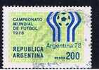 RA+ Argentinien 1978 Mi 1323 Fußball WM - Gebruikt