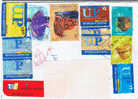 RA+ Argentinien 2000 Mi 2595 2598 2636-38 2698-99 Brief - Covers & Documents