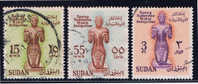 SUD+ Sudan 1961 Mi 169-71 - Soedan (1954-...)