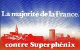 CPM Pétition -  La Majorité De La France Contre Superphénix - Evènements