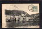 87 ST LEONARD Vue Générale, Pont De Noblat, Montagne De Clovis, Ed MTIL 121, Environs De Limoges, 1903 - Saint Leonard De Noblat
