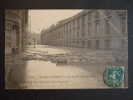 Vintage CA 1900 Postcard AK France Inonde Cliche 29 Janvier 1910 Rue Du Bourgogne Chambre Des Deputes - Floods