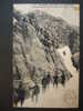 Vintage CA 1900 Postcard AK France Dauphine Nos Alpins En Maneuvres Descente Dans Une Cheminee De Neige - Manoeuvres