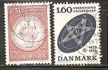 DENMARK - UNIVERSITE DE COPENHAGUE  - Yvert # 678/9 - VF USED - Used Stamps