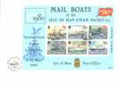 Insel Man / Isle Of Man - Block 3 / Miniature Sheet - FDC (#040) ## - Maritiem