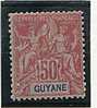 Guyane * N° 40 - 50c Rose - Other & Unclassified