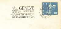 1961 Suisse Geneve  Concours Hippique Horse-show - Hippisme