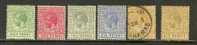 Bahamas         Stamps       SC# 49-53  SCV $ 35.20 - 1859-1963 Colonie Britannique