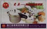 Pressure Cooker,Cartoon Flying Elephant,Vegetable,CN99 Zhejiang Aichen Cookware Group Advertising Pre-stamped Card - Elefanti