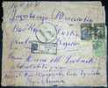 R!R!, Russia,SSSR,Ukraine,Letter,Registered,Cover,vintage,damaged - Brieven En Documenten