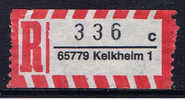 D+ Deutschland Reco 65779 Kelkheim - R- Und V-Zettel