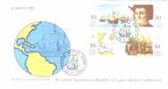 Zypern / Cyprus - Mi-Nr 790/793 FDC (k061) - 1992