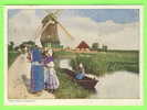 VOLENDAM, NETHERLAND - WATERMOLEN - D.B.M. REMBRANDT - - Volendam