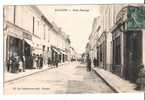 17 -   SAUJON  -  Rue Carnot  - Animée - Dépôt Central De La Petite Gironde- Magasin C. Garnier - - Saujon