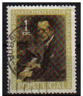 Portugal 1969 Scott 1050 Sello º Personajes Vianna Da Motta (1868-1948) Pianista Michel 1082 Yvert 1063 Stamps Timbre - Gebraucht
