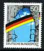 RIDEAU DE FER / MUR DE BERLIN / ARCEN CIEL COULEURS  NATIONALES / ALLEMAGNE / GERMANY - Timbres