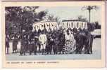 LOT-KO , DAHOMEY , Un Groupe De Chefs A Abomey ( Carte Tryptique ) - Dahomey